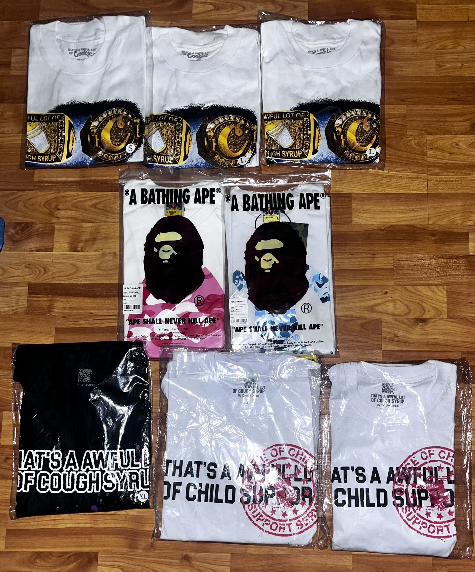 Bape & Alocs Shirts