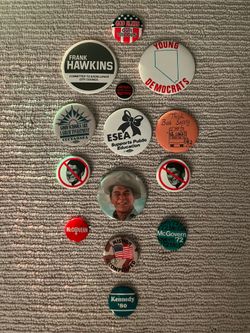 Vintage Politics Pins