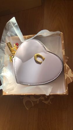 Purple Heart coach wallet
