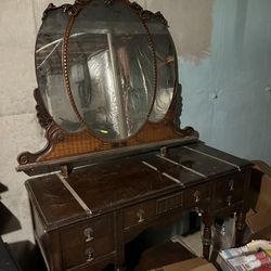 Antique Vanity & Mirrors