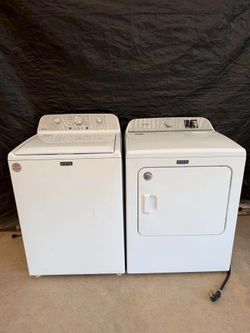 Maytag washer and electric dryer