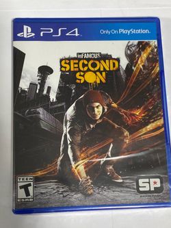 InFAMOUS Second Son, New/sealed, PS4