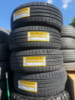 275/55/20 groundspeed instaladas y balanceadas con 50,000 millas de garantÃa