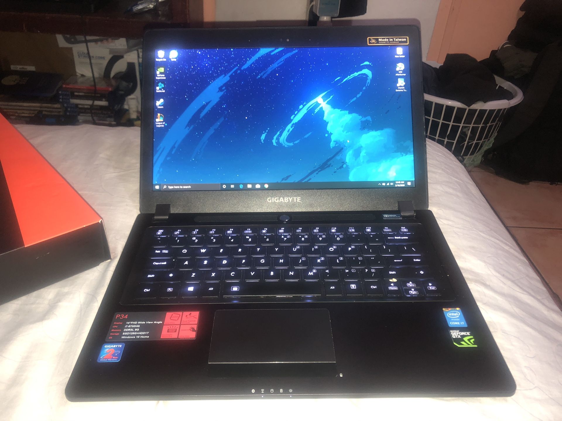 Gaming/ Streaming Laptop For Sale or Trade