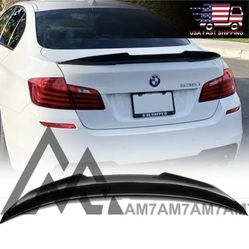 FIT 2012 2013 2014 2015 2016 BMW F10 SEDAN CARBON FIBER PSM STYLE SPOILER M5