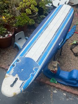 8’ Wavestorm Soft Top Surfboard