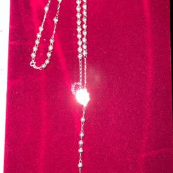 Italian 925 Silver Rosary