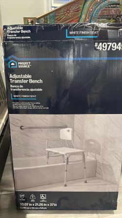 Adjustable transform bench white