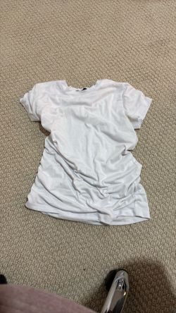 Plain white shirt, size small