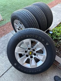 Chevy Silverado rims and tires Yukon sierra Denali