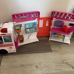 Barbie Ambulance and Care Clinic