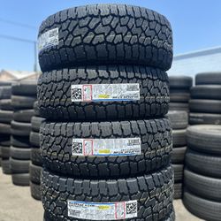 285/70/17 Falken Wildpeak AT4W ALL TERRAIN Tires EACH TIRE $250/ CADA LLANTA- INSTALLED AND BALANCED
