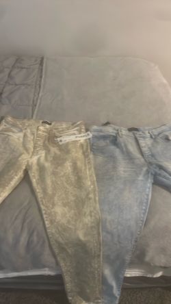 Purple jeans both size 38