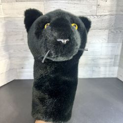 Daphne Black Panther Driver Fairway Wood Head Cover Black Cat Daphne's Headcover