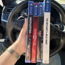 PS4 games brand new never opened
