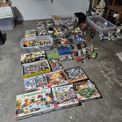 LEGO 60+ sets Star Wars, Super Heroes, Indiana Jones, Ninjago, Atlantis, NXT, Ma