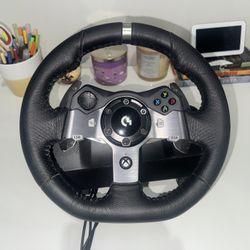 Logitech G920 Steering Wheel With Pedals And Shifter