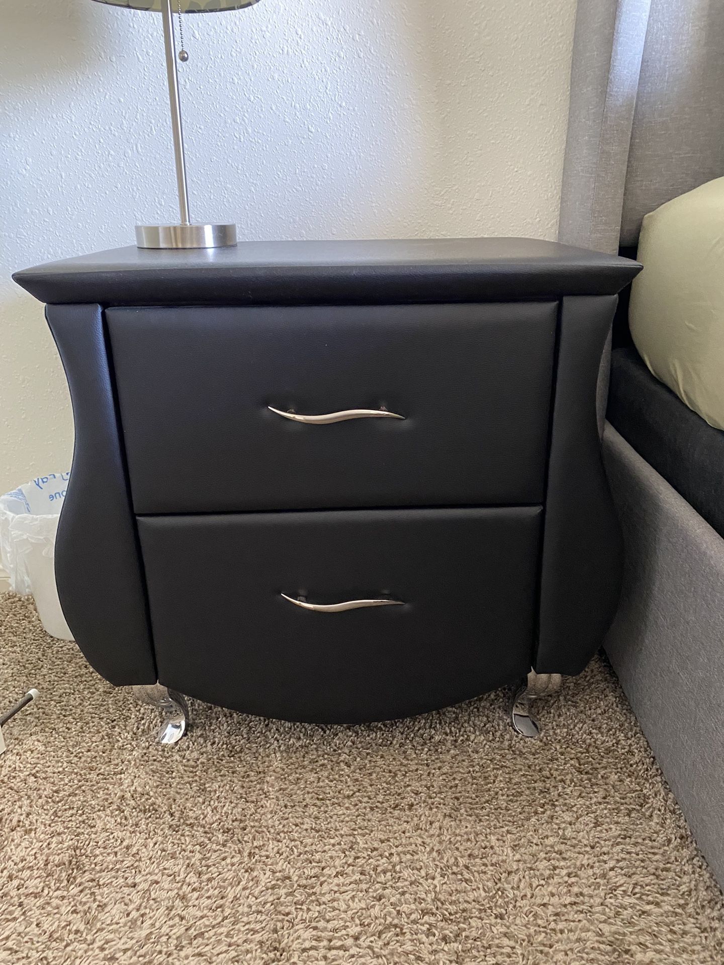 Black Dresser And Nightstand