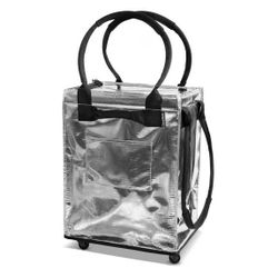 CleverMade Foldable Tote Bag on Wheels NEW