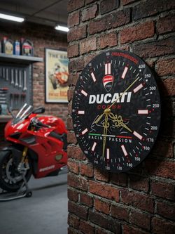 Ducati Corse Racing Passion Wall Clock