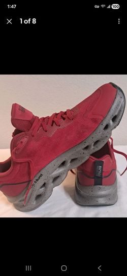Skechers Go Run Glide Step Red Men’s Size 10.5 Hyper Burst Goodyear Sole