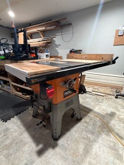 Ridgid Table Saw R4520 - Upgrades - Hybrid Cabinet Saw - Make an offer
