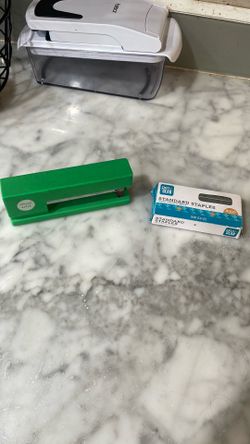 Stapler + Staples