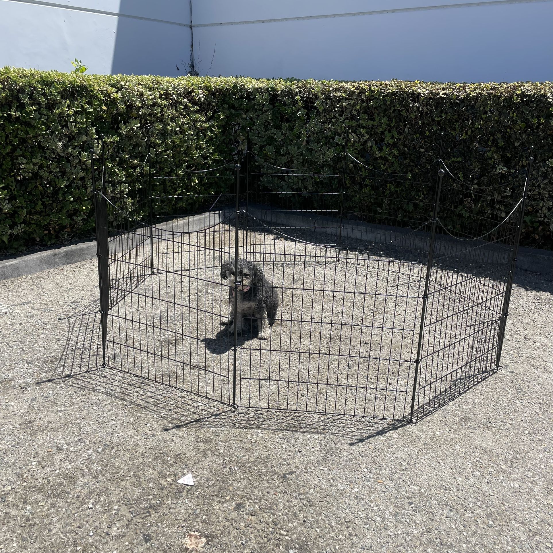 32” Tall Dog Playpen,  Dog Run, Dog Cage 10 Panels Fence