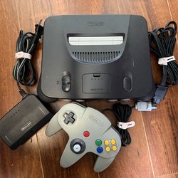 Nintendo 64 N64 System Console