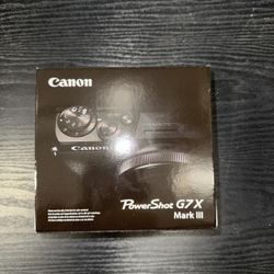 Canon PowerShot G7X Mark III