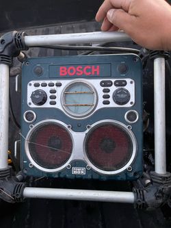 Bosh construction radio