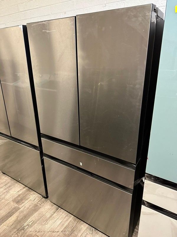 Samsung bespoke stainless steel French door fridge new with warranty
