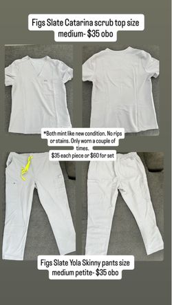 FIGS gray scrubs