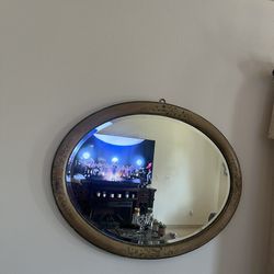 Antique Chest W/ Mirror
