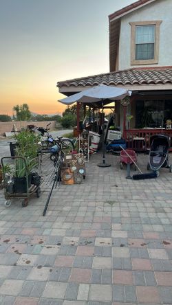 BIG YARD SALE.