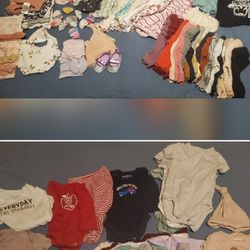 Lot Of Newborn-3month Girl Clothes 