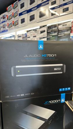JL Audio HD Series HD 750/1 Mono Subwoofer amplifier- 750 watts RMS x 1