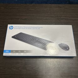 HP Wireless Keyboard And Mouse 