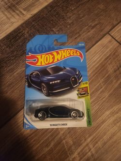 Hot Wheels '16 Bugatti Chiron Die-Cast Car