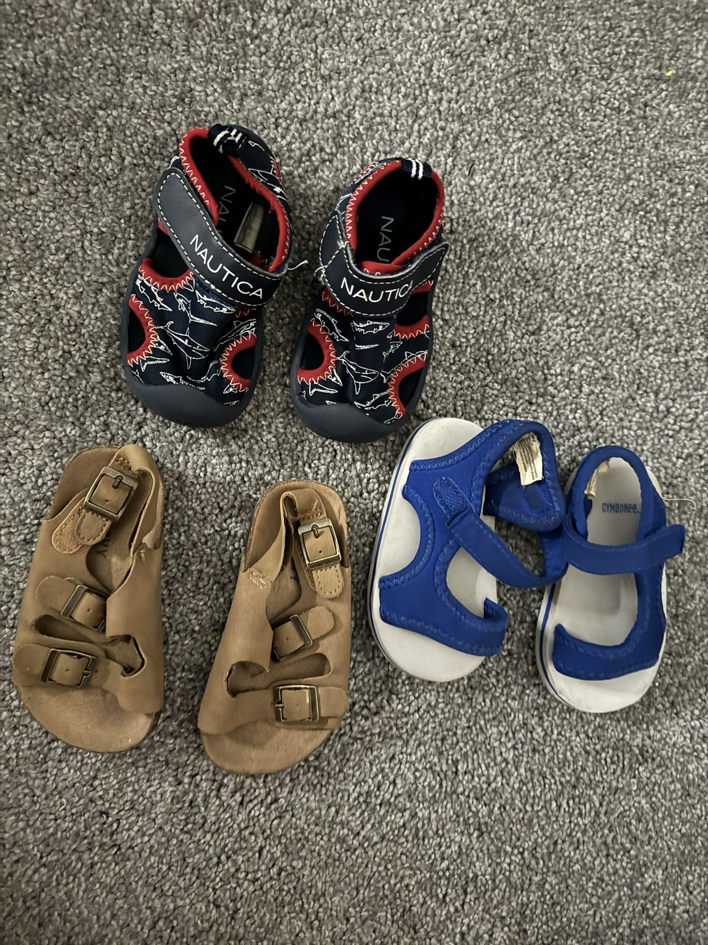 Baby boy sandals size 3