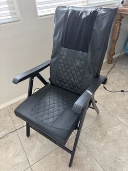 Brookstone Folding Massage Chair with Power Cord