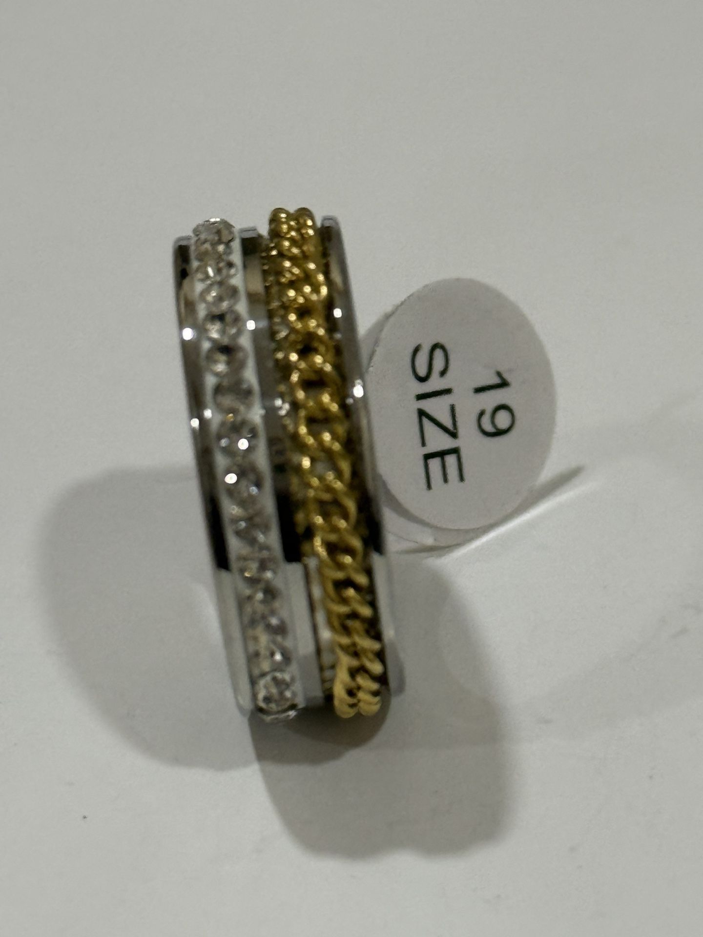 Gold Stainless Steel Ring Women & Men Wedding Band Size 8, 9.5, 10.5 & 12 Please choose your size 25