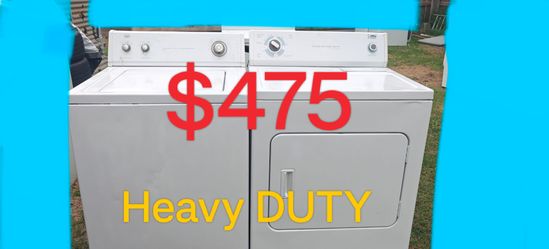 $475 HEAVY DUTY washer dryer / water heater boiler stackable stove