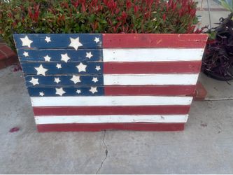 Home made American flag