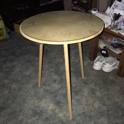 Nice Glass Top Side Table Only $15 Firm