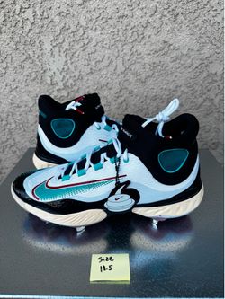 Nike Alpha Huarache Elite 4 High PE Baseball Cleats (FZ7344-101) Size: 11.5