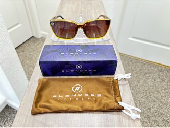 Blenders Mave X2 Square Sunglasses Polarized Brown Lens Tortoise Shell Frame