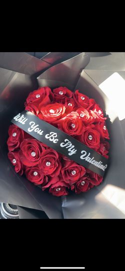 Ramo Buchon Flower Bouquet Valentines Day Bouquet 