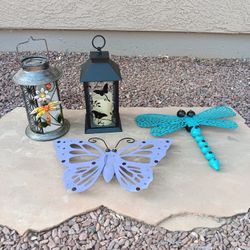 Butterfly/ Dragonfly Outdoor Decor