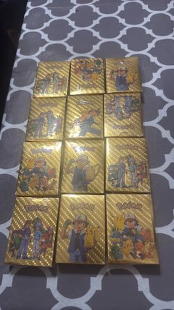 Pokémon cartas  $10  x  paquete